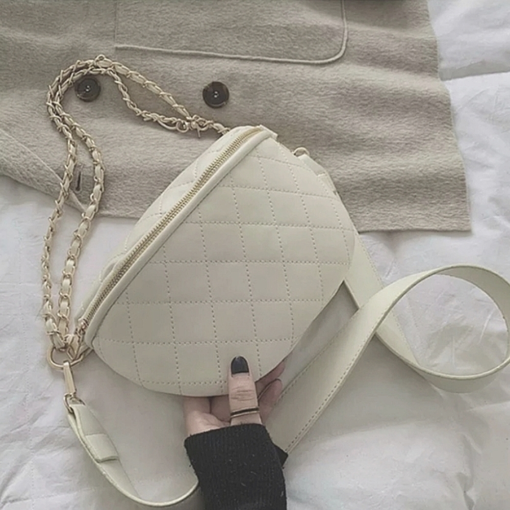 Cass Body Bag / Fanny Pack - White